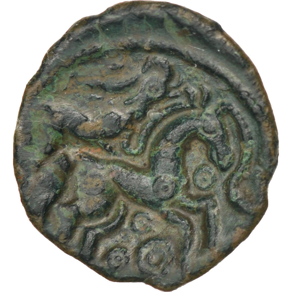 Monnaie, Ambiens, Bronze, TTB, Bronze, Delestrée:479