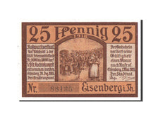 Banknote, Germany, Eisenberg Stadt, 25 Pfennig, 1921, AU(55-58), Mehl:322.5a