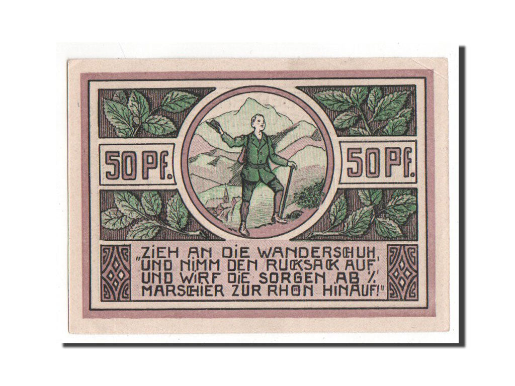 Germany, Sachsen-Weimar-Eisenach, 50 Pfennig, 1921, AU(55-58), 10000, Mehl...