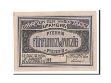 Banknote, Germany, Sachsen-Weimar-Eisenach, 25 Pfennig, 1921, AU(55-58)
