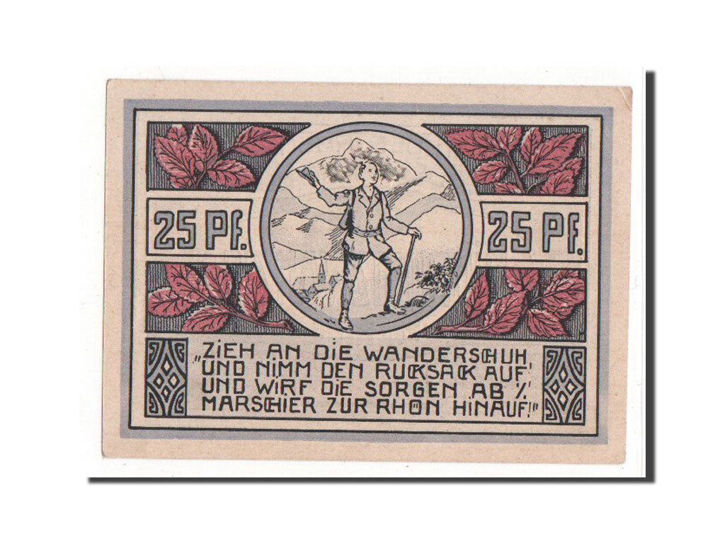 Banknote, Germany, Sachsen-Weimar-Eisenach, 25 Pfennig, 1921, AU(55-58)