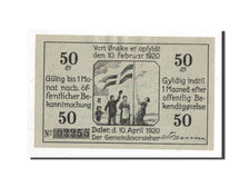 Banknote, Germany, Daler Gemeinde, 50 Pfennig, 1920, AU(55-58), Mehl:253.1