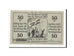 Banknote, Germany, Daler Gemeinde, 50 Pfennig, 1920, AU(55-58), Mehl:253.1