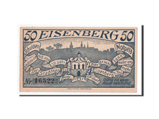 Germany, Eisenberg Stadt, 50 Pfennig, 1921, AU(55-58), 16522, Mehl #322.2