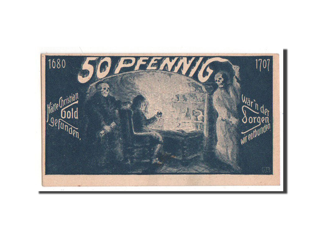 Germany, Eisenberg Stadt, 50 Pfennig, 1921, AU(55-58), 16522, Mehl #322.2