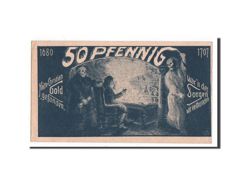 Germany, Eisenberg Stadt, 50 Pfennig, 1921, AU(55-58), 13901, Mehl #322.2