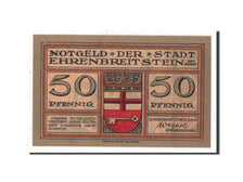 Banknote, Germany, Ehrenbreitstein Stadt, 50 Pfennig, 1921, AU(55-58)
