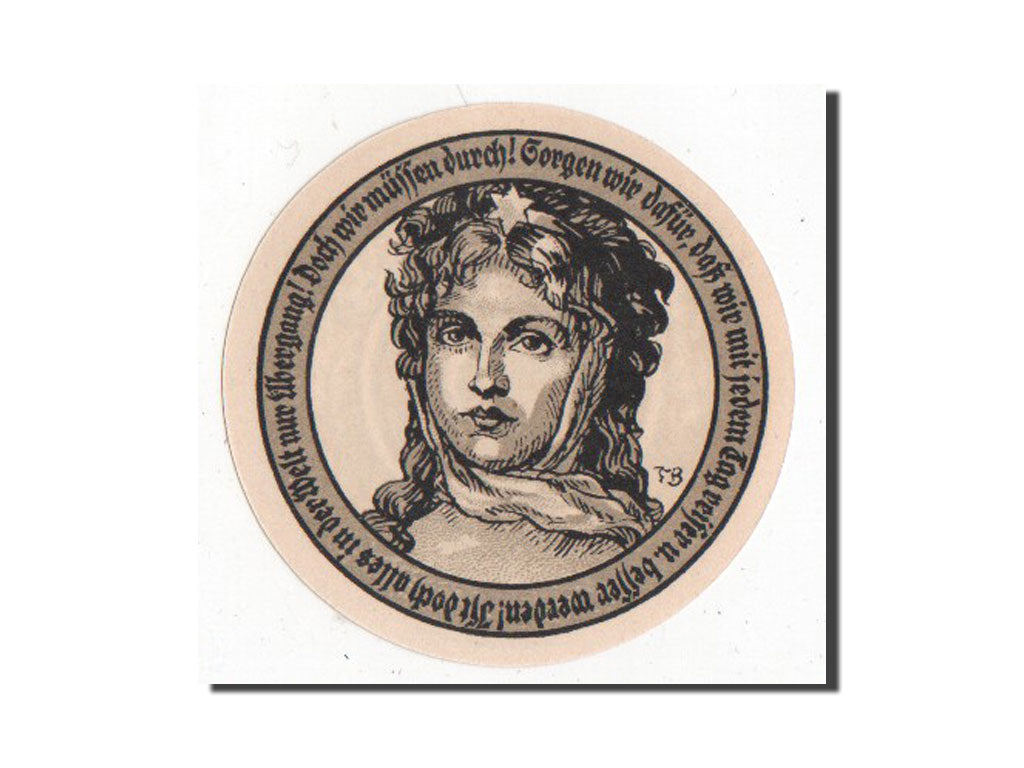 Banknote, Germany, Eckartsberga Thur. Stadt, 75 Pfennig, 1921, AU(55-58)