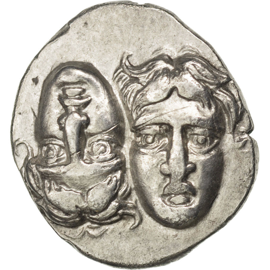Moneta, Thrace, Istros, Drachm, Istros, BB+, Argento, BMC:254