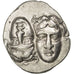 Monnaie, Thrace, Istros, Drachme, Istros, TTB+, Argent, BMC:254