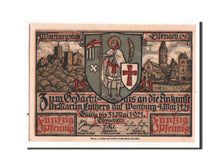 Banconote, Germania, Eisenach Stadt, 50 Pfennig, 1921, SPL-, Mehl:320.3