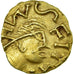 Monnaie, France, Vic-en-Ponthieu (Quentovic), Triens, Monétaire ANGLVS, SUP, Or