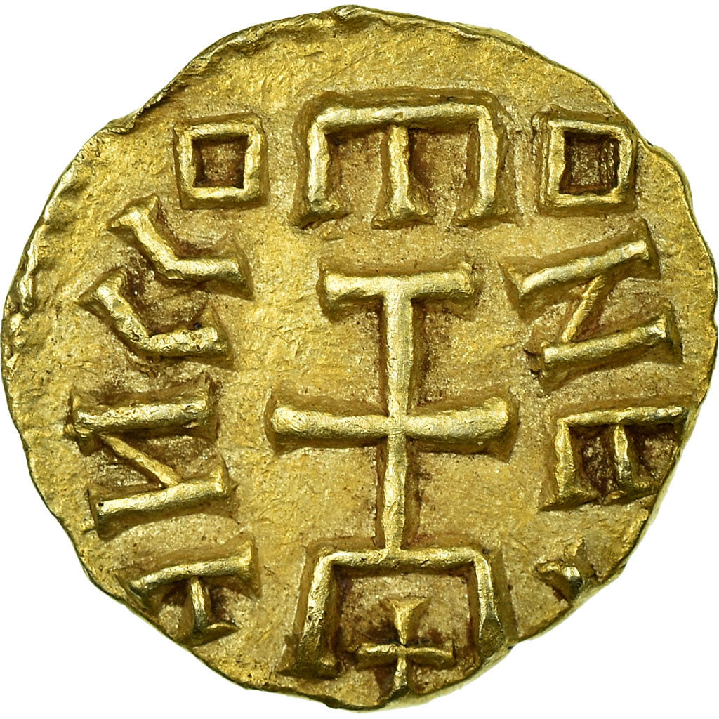 Monnaie, France, Vic-en-Ponthieu (Quentovic), Triens, Monétaire ANGLVS, SUP, Or