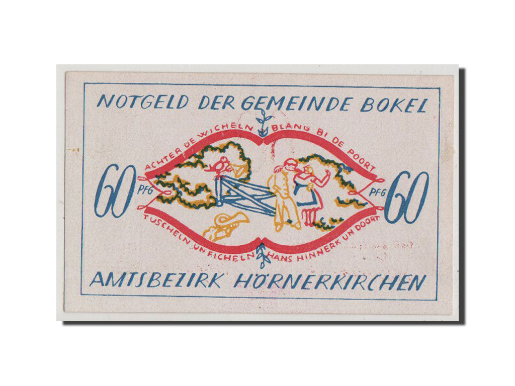 Geldschein, Deutschland, Schleswig-Holstein, 60 Pfennig, 1921, VZ, Mehl:135.1a