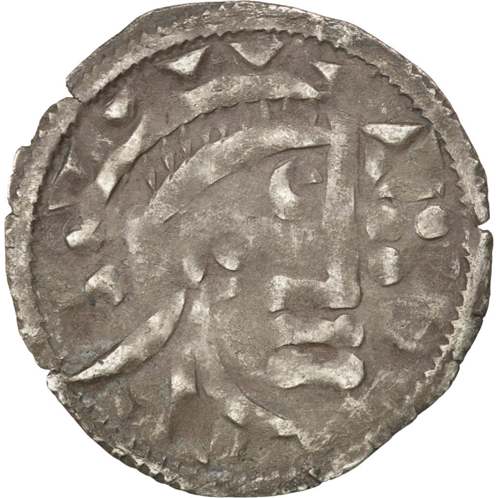 FRANCE, Denarius, VF(30-35), Billon, 0.82