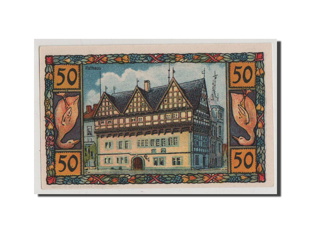 Banconote, Germania, Blomberg, 50 Pfennig, 1921, 1921-08-01, SPL-, Mehl:122.2a