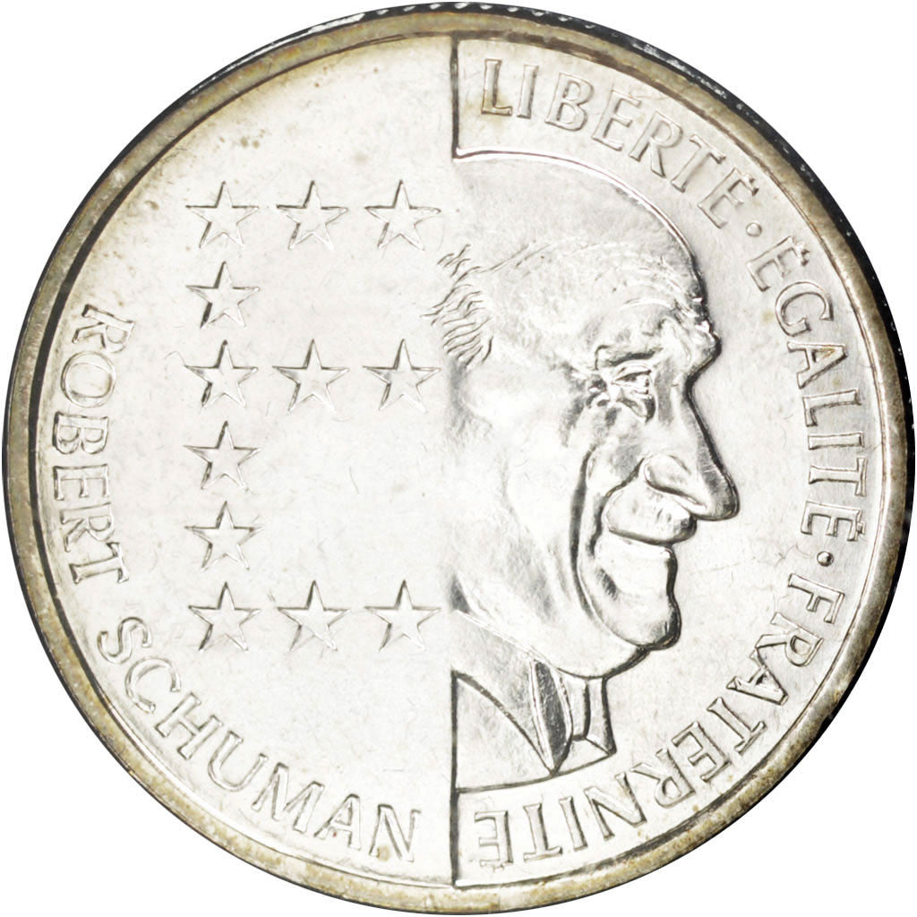 FRANCE, 10 Francs, 1986, KM #958a, MS(65-70), Silver, 21, Gadoury #825, 7.00