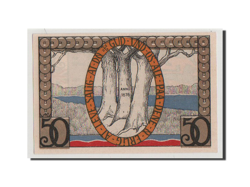 Germany, Augustenburg, 50 Pfennig, 1920, AU(55-58), 36170, Mehl #54.1