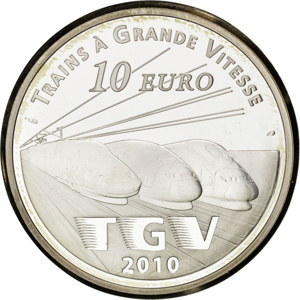 Moneta, Francia, 10 Euro, 2010, FDC, Argento, KM:1705