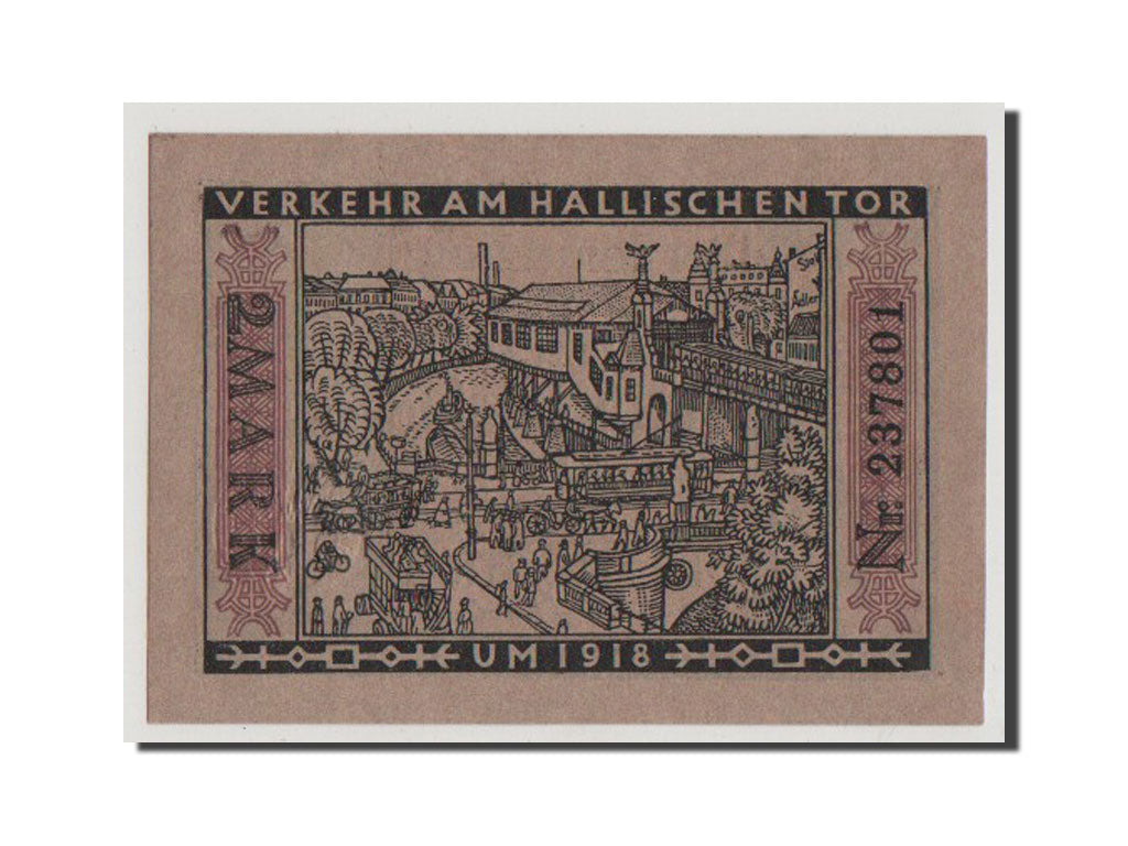 Banconote, Germania, Berlin Stadt, 2 Mark, 1922, SPL-, Mehl:92.3
