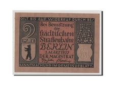 Banconote, Germania, Berlin Stadt, 2 Mark, 1922, SPL-, Mehl:92.3