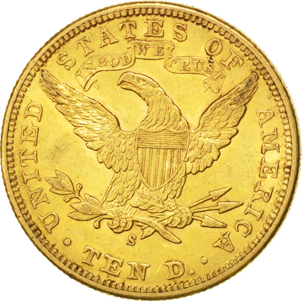 Stati Uniti, Coronet Head, $10, Eagle, 1899, U.S. Mint, San Francisco, BB+, O...