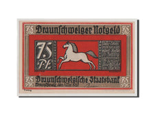 Banconote, Germania, Braunschweig, 75 Pfennig, 1921, SPL-, Mehl:155.1i