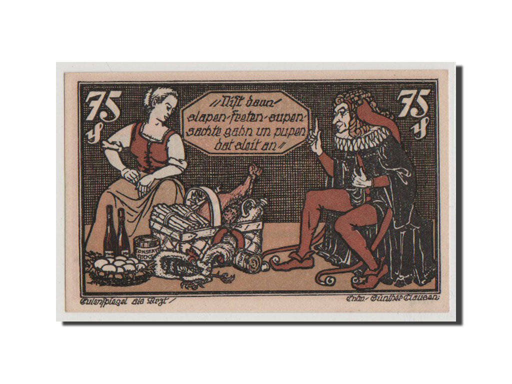 Banconote, Germania, Braunschweig, 75 Pfennig, 1921, SPL-, Mehl:155.1i