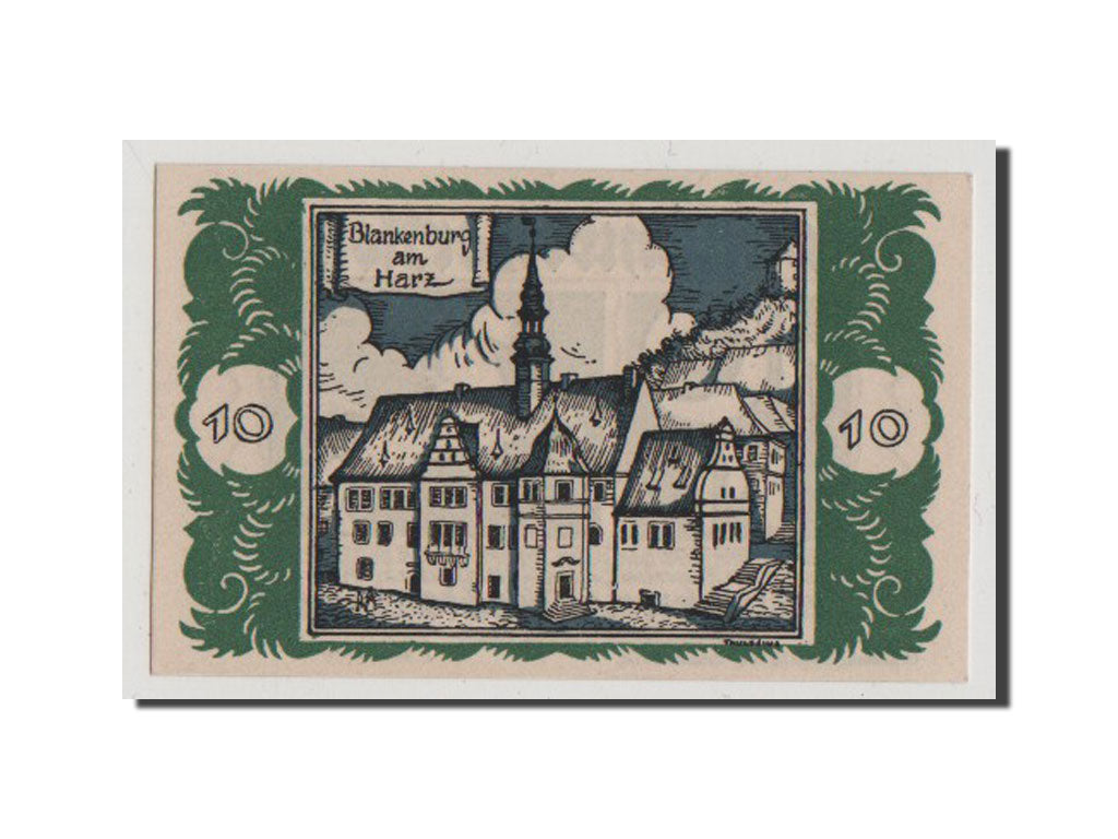 Banconote, Germania, Braunschweig, 10 Pfennig, 1921, SPL-, Mehl:155.1c