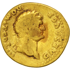 Domitian, Aureus, Rome, F(12-15), Gold, RIC #787, 6.02
