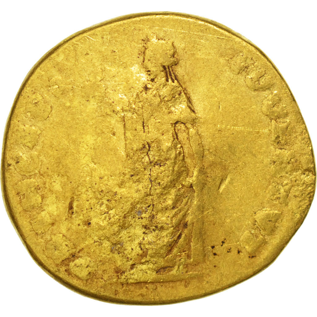 Domitian, Aureus, Rome, F(12-15), Gold, RIC #787, 6.02