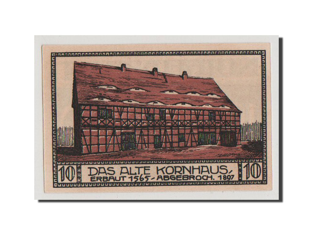 Billet, Allemagne, Bitterfeld Stadt, 10 Pfennig, 1921, 1921-06-01, SUP