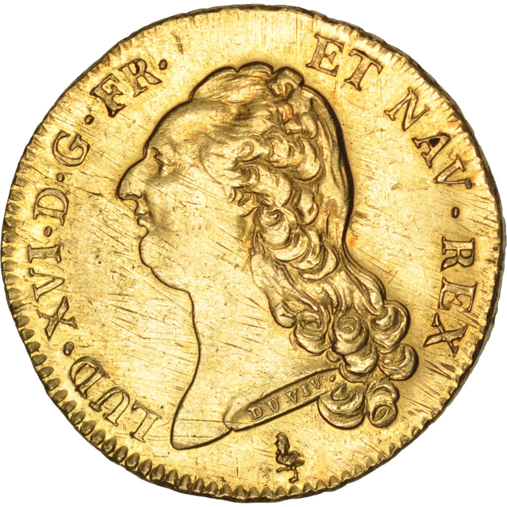 FRANCE, Double louis d'or à la tête nue, 2 Louis D'or, 1786, Paris, KM #592.1, A