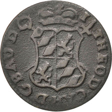 Belgique, Principauté de Liège, Jean Théodore, Liard, 1751, KM 155