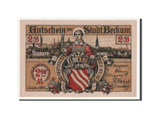 Banknote, Germany, Beckum Stadt, 2 Mark, 1920, UNC(64), Mehl:68.2