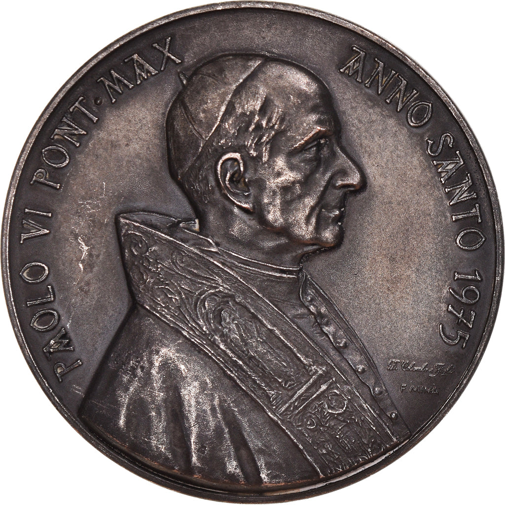 Vaticano, medalla, Paolo VI, Renovatio et Reconciliato, Mina, SC, Bronce