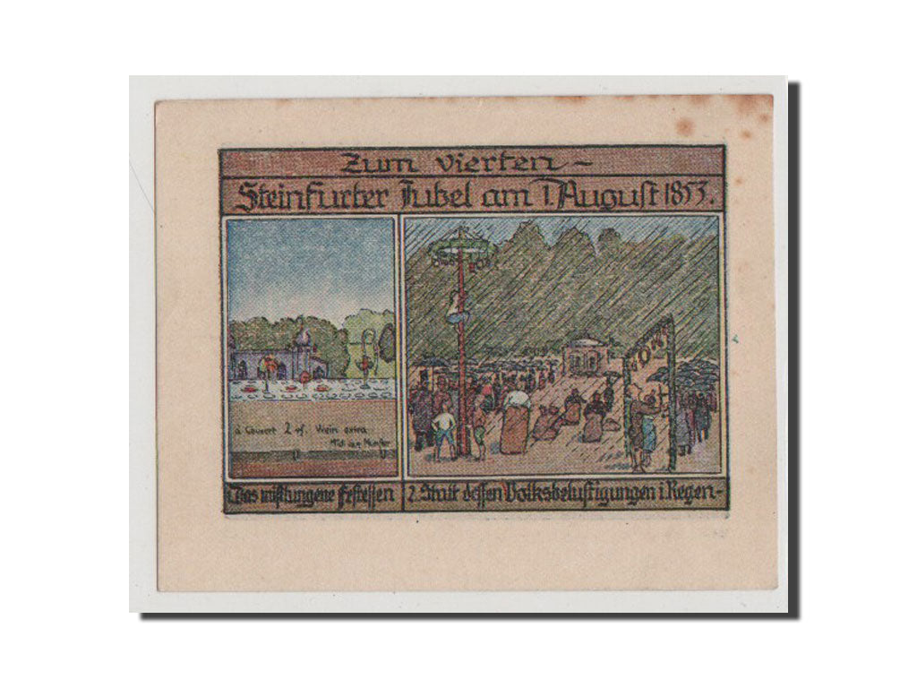Banknote, Germany, Westfalen, 50 Pfennig, 1921, UNC(60-62), Mehl:210.1