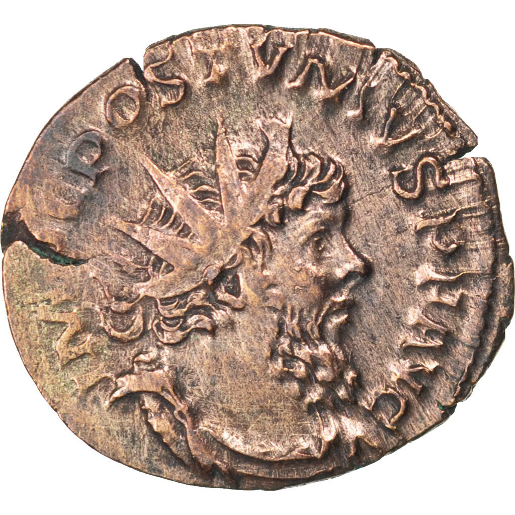 Moneta, Postumus, Antoninianus, Trier, BB+, Biglione, RIC:316