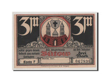Banknote, Germany, Butow Stadtbank, 3 Mark, UNC(64), Mehl:204.1a