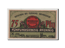 Germany, Beverstedt Gemeinde, 75 Pfennig, 1922, UNC(64), 07240, Mehl #98.1
