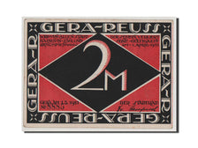 Banknote, Germany, Gera Stadt, 2 Mark, 1921, UNC(64), Mehl:420.1