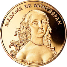 France, Médaille, Madame de Montespan, La France du Roi Soleil, SPL, Vermeil