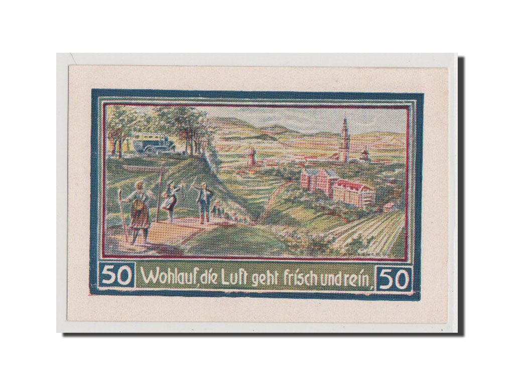 Banconote, Germania, Schlesien, 50 Pfennig, 1921, 1921-09-01, FDS, Mehl:383.1
