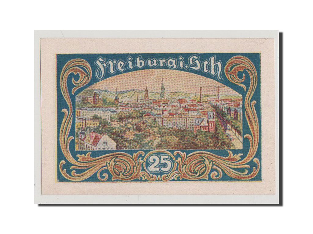 Banconote, Germania, Schlesien, 25 Pfennig, 1921, 1921-09-01, FDS, Mehl:383.1