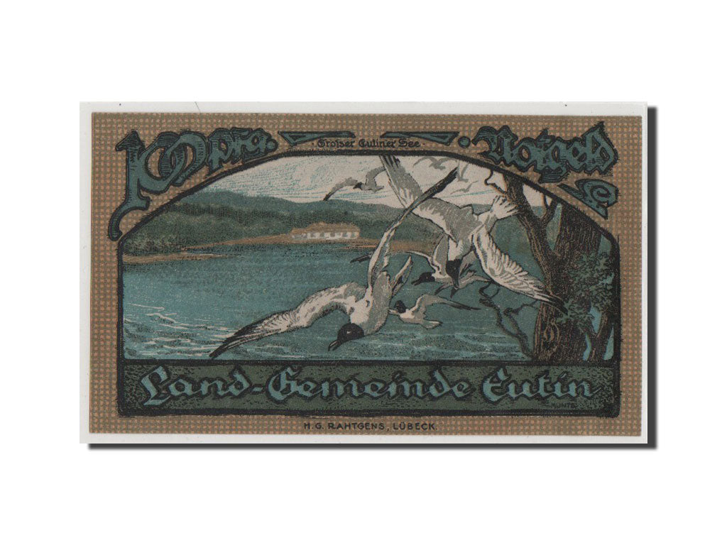Banknote, Germany, Eutin Stadt, 100 Pfennig, UNC(65-70), Mehl:358.1
