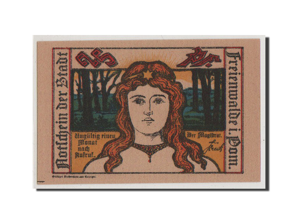 Banknote, Germany, Freienwalde Stadt, 25 Pfennig, UNC(65-70), Mehl:385.12a