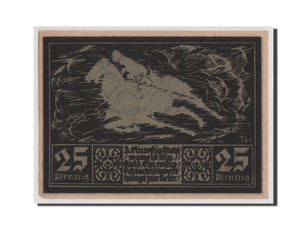 Banknote, Germany, Hessen, 25 Pfennig, 1921, UNC(64), Mehl:372.2