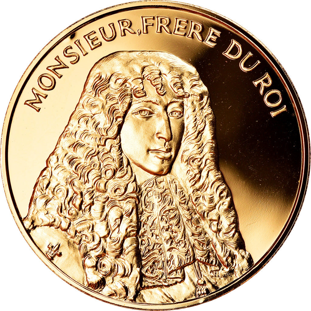Francia, medalla, Monsieur, Frère du Roi, La France du Roi Soleil, SC, Oro