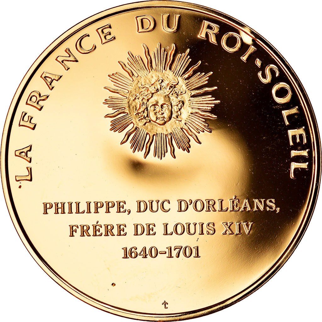 Francia, medalla, Monsieur, Frère du Roi, La France du Roi Soleil, SC, Oro