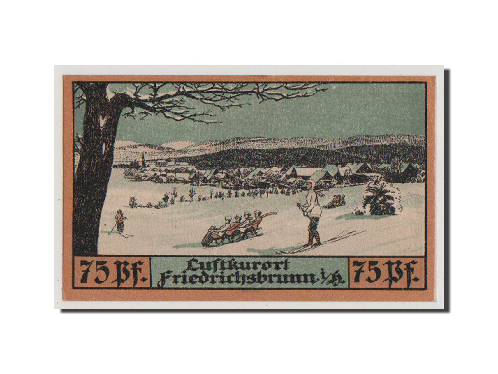 Billet, Allemagne, Provinz Sachsen, 75 Pfennig, 1921, NEUF, Mehl:394.1